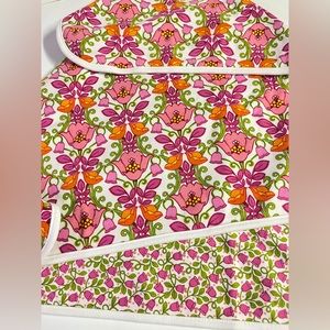 Vera Bradley Lilli Bell Floral Soft receiving blanket